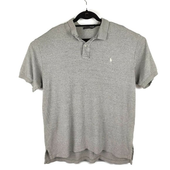 Small C1B Polo Ralph Lauren Custom Fit Blue 100/% Cotton Polo S//S Shirt Sz